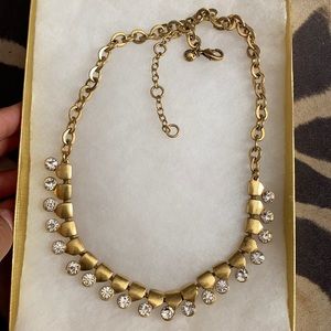 J Crew Brass necklace